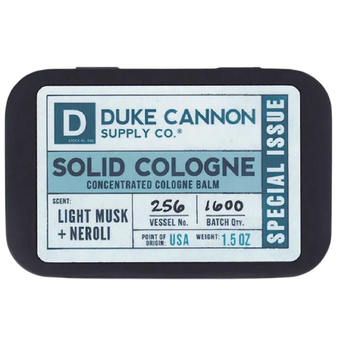 Duke Cannon Special Issue Solid Colonge-Light Musk