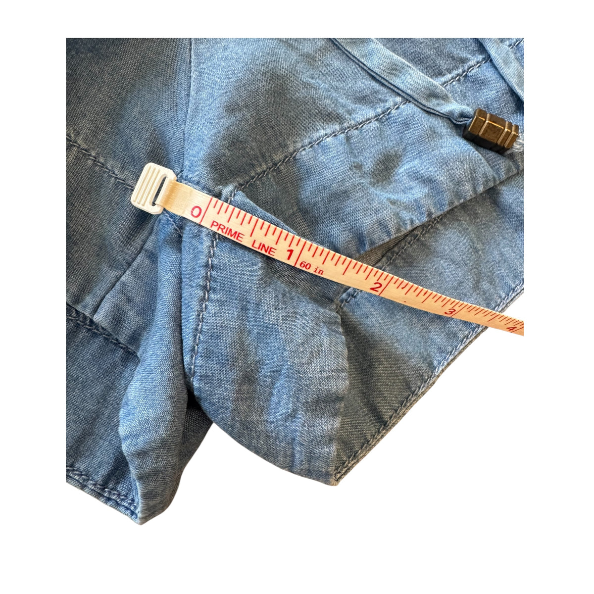 Wishlist Apparel Denim Tencel Shorts Size Small-RF