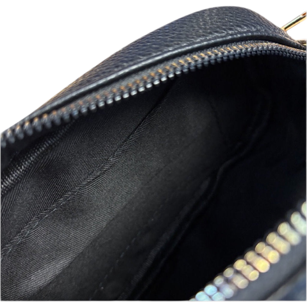Montana West Black Textured Crossbody Bag