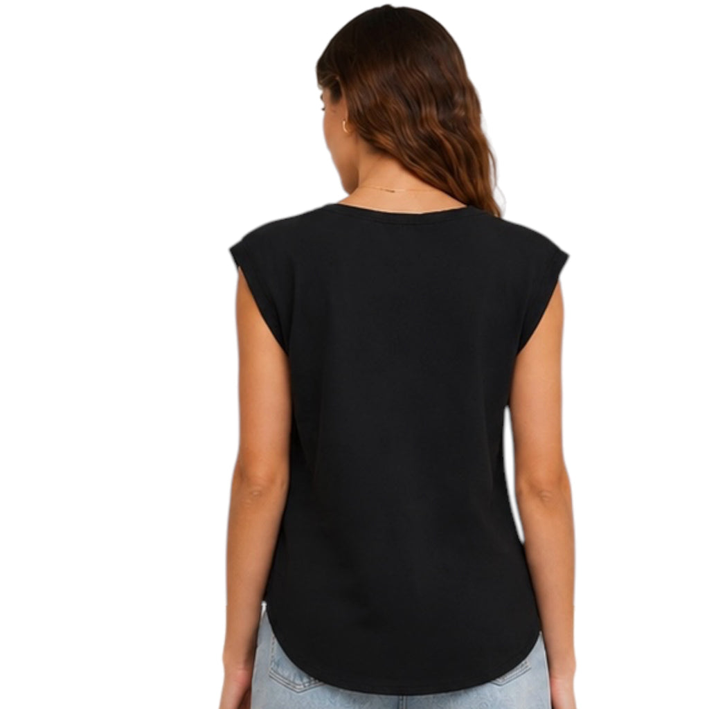 Z Supply Per Diem Tee Black