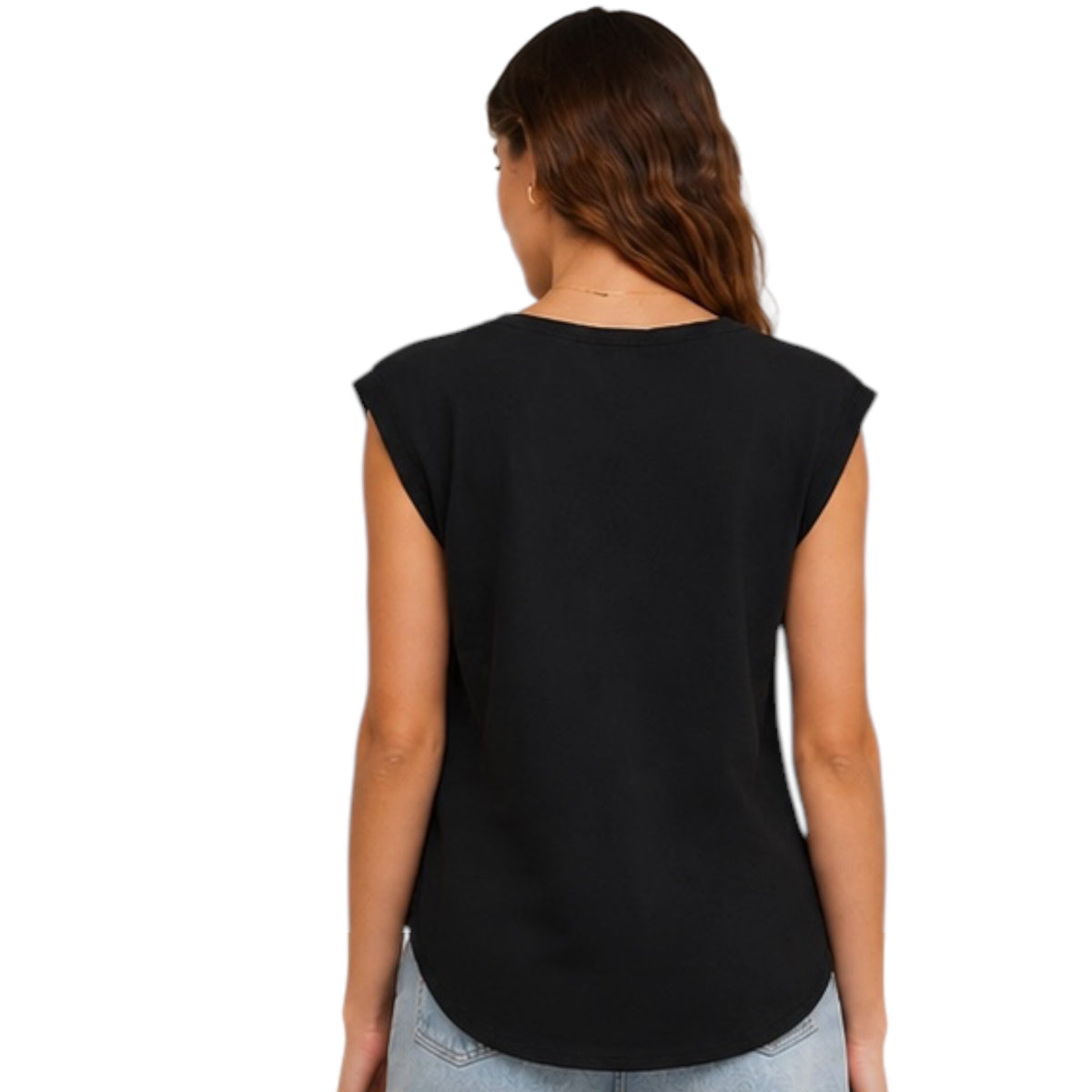 Z Supply Per Diem Tee Black