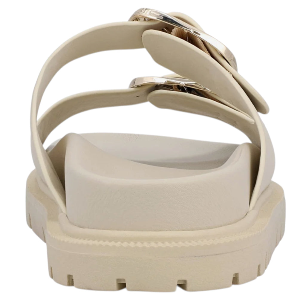 MIA Seashell Sandal With Gold Accent