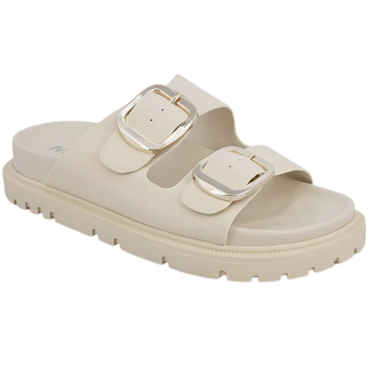 MIA Seashell Sandal With Gold Accent