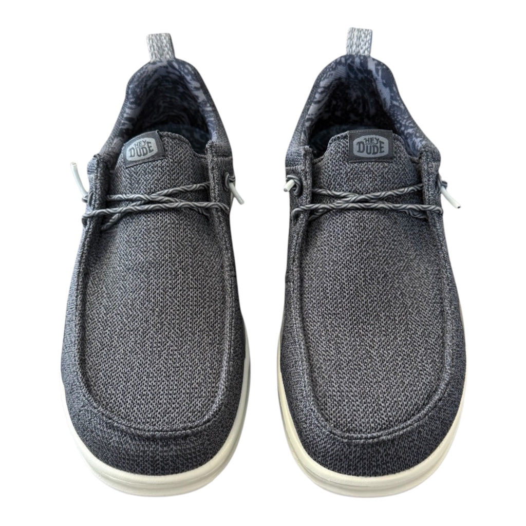 Hey Dude Wally Hey20 Mesh Black/Monument Grey Mens