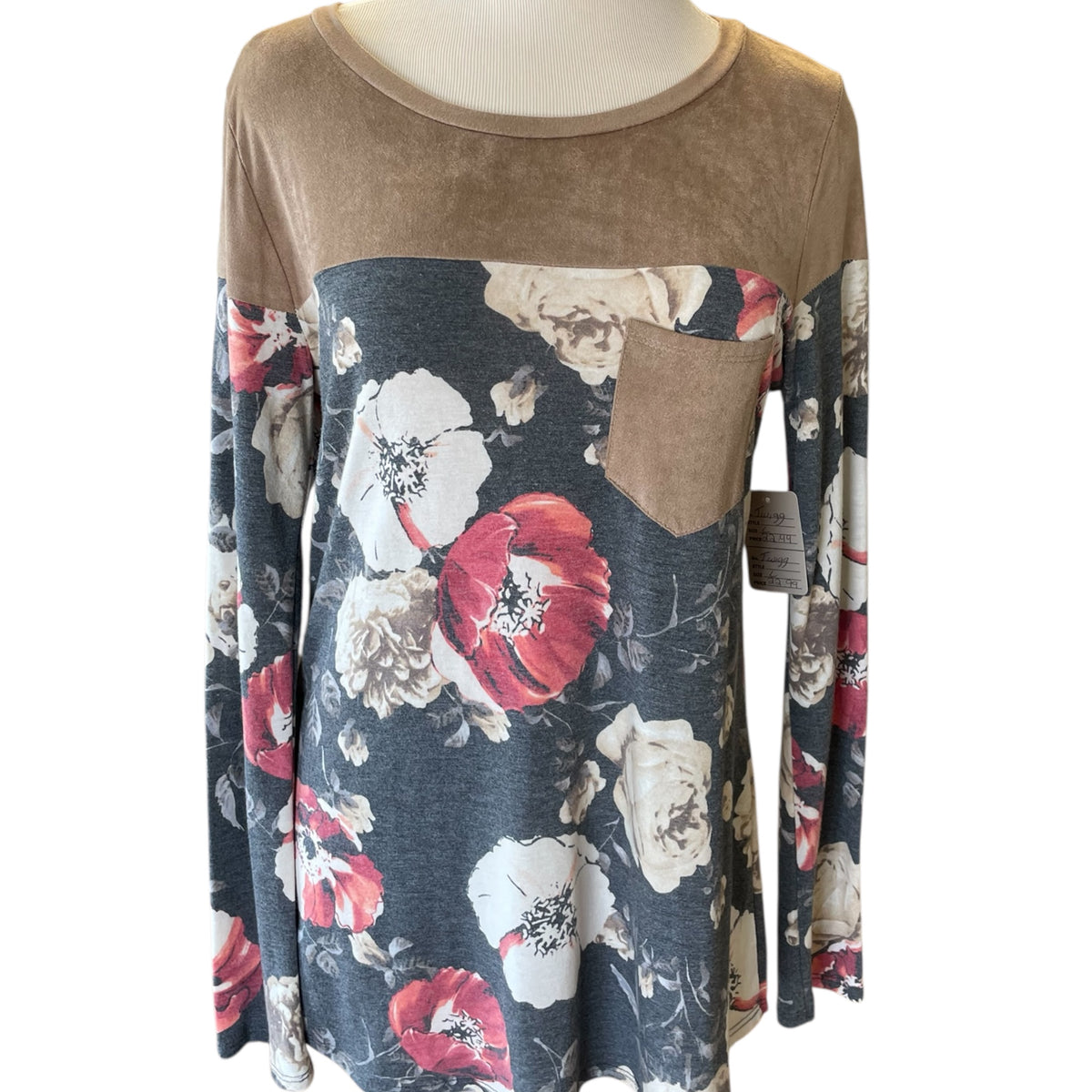 PS Kate Ladies Top Floral Size Small - RF