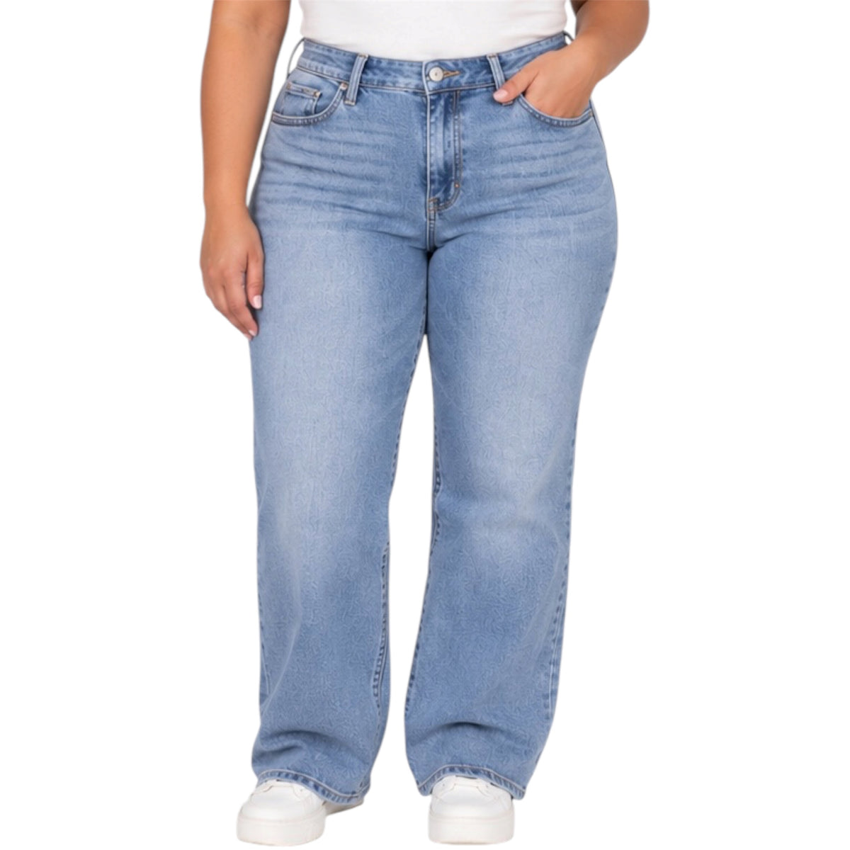 Judy Blue JB82337LT-PL Plus Mid Rise Bootcut