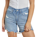 MICA MDP-H626R Montana Boyfriend Midi Shorts