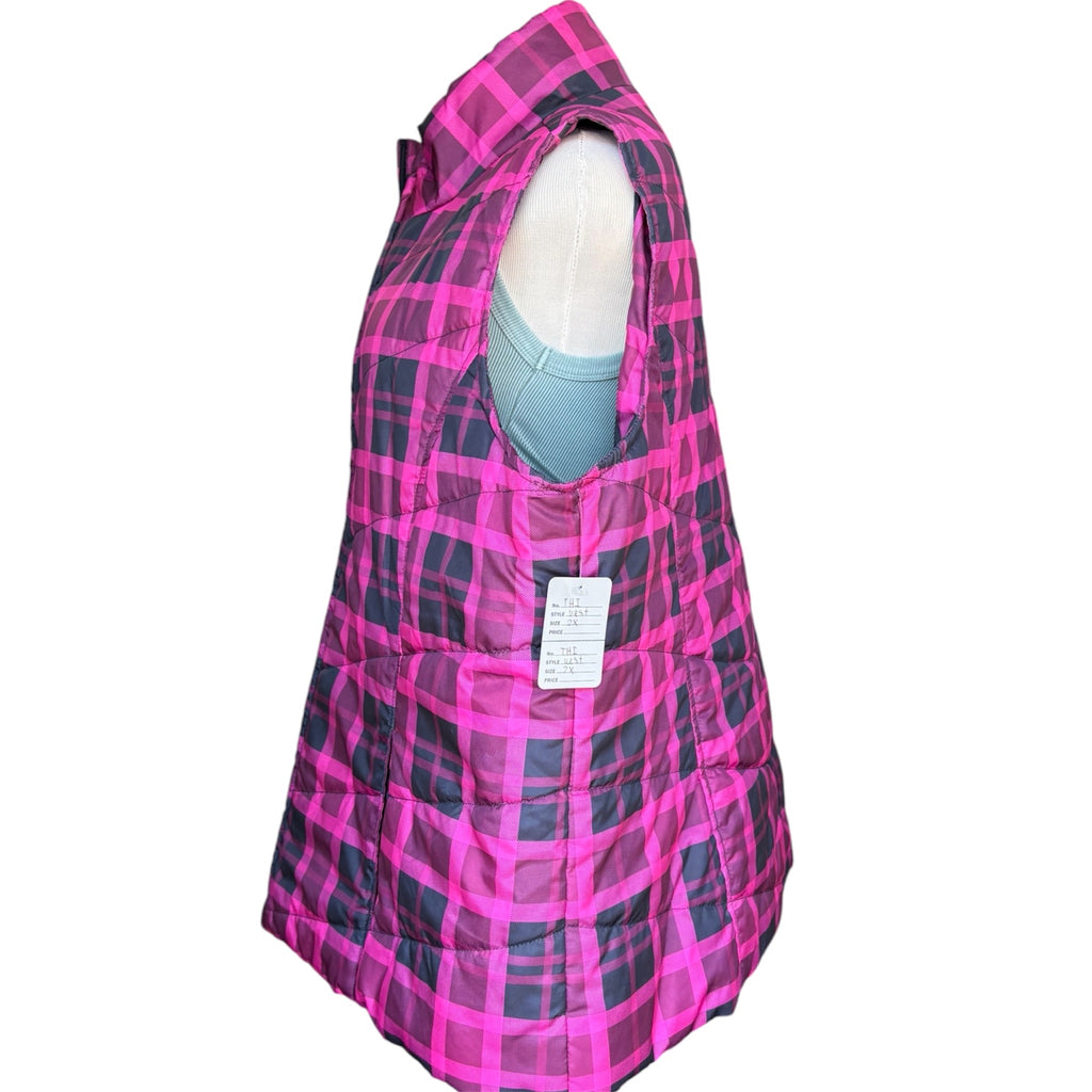 Kim Rogers Curvy Magenta Ladies Vest Size 2X-RF