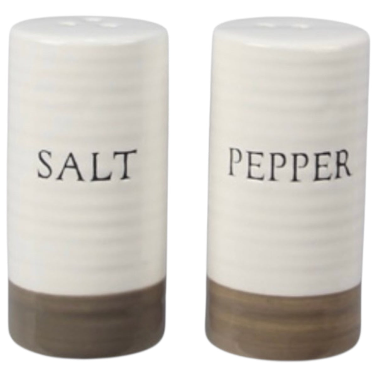 Ceramic Salt & Pepper Set