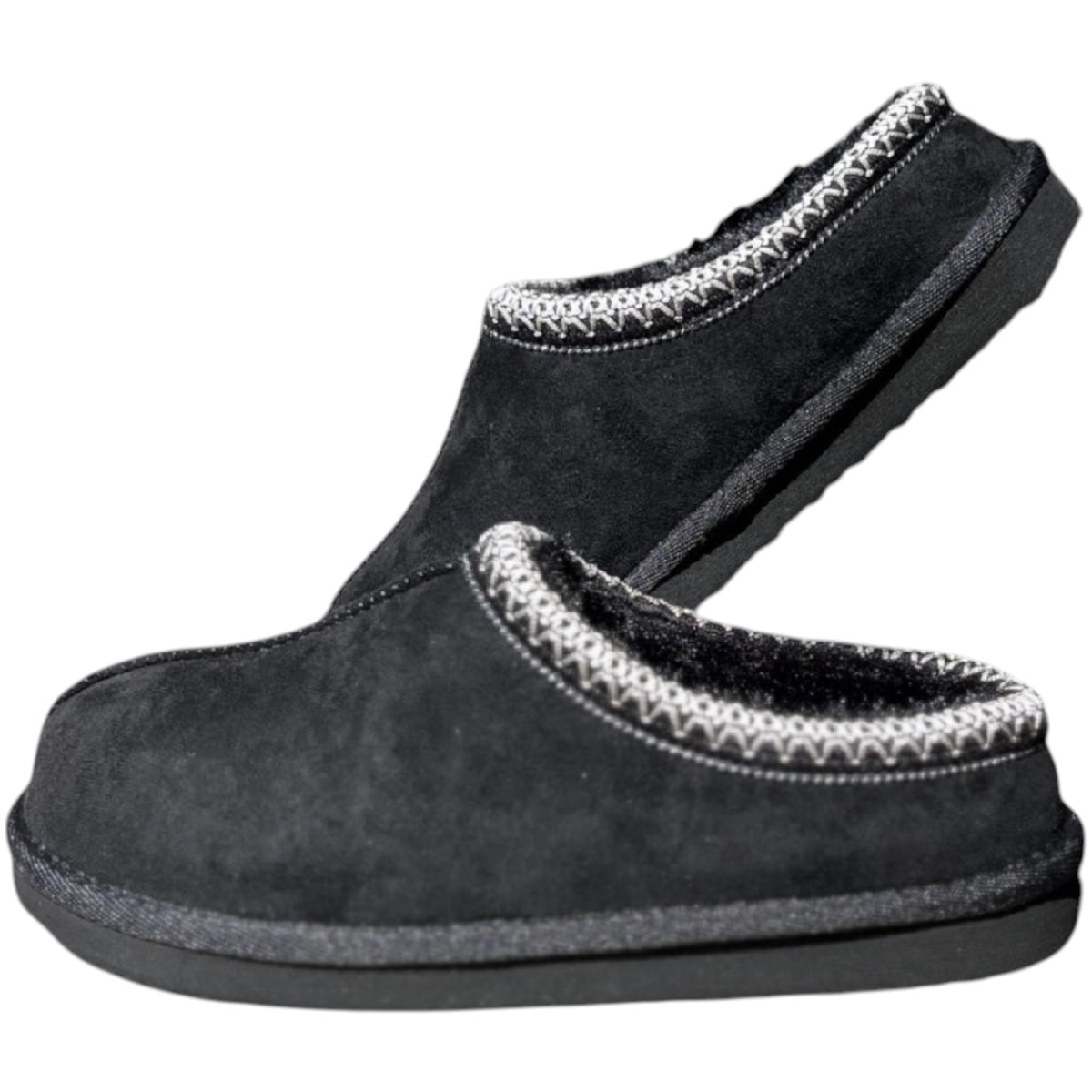 Very G Sparks Black Slippers