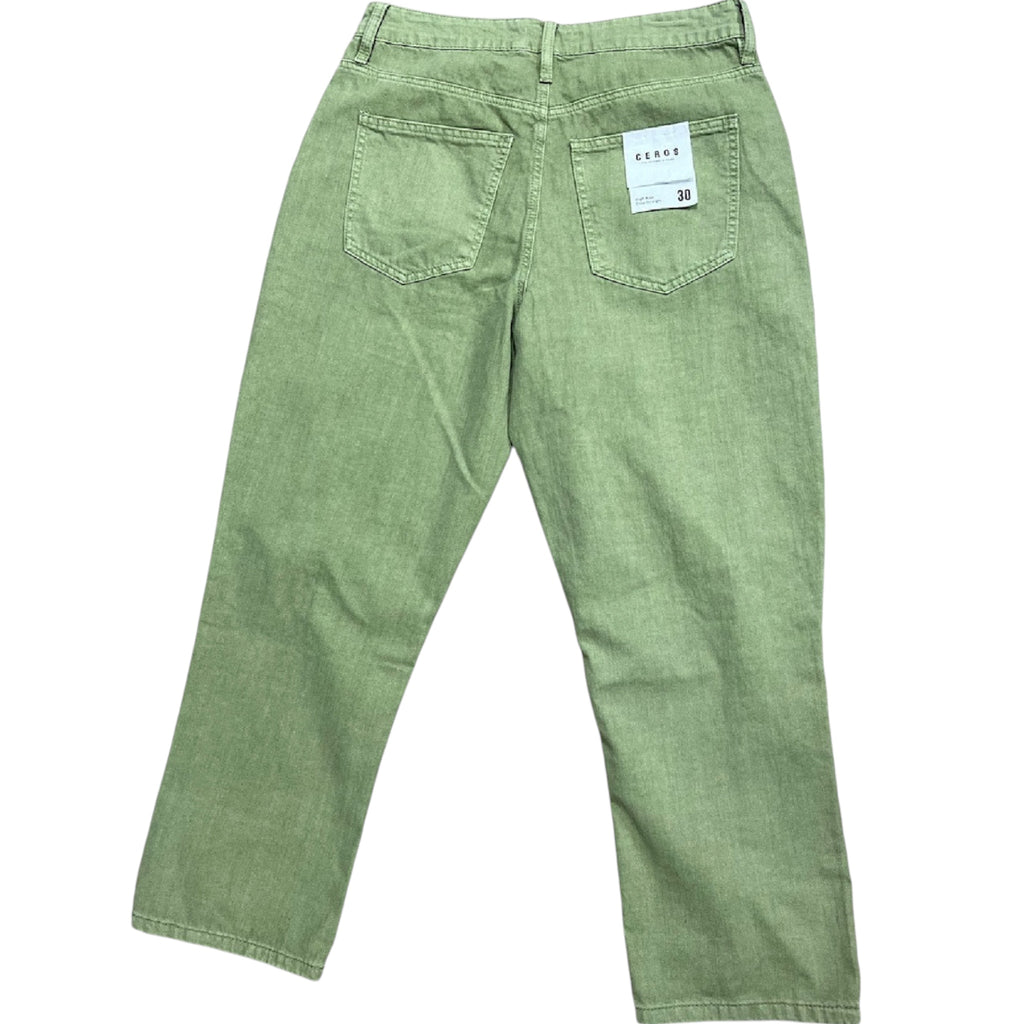 CEROS CHCS3013  Olive Cropped Straight Jeans 30-RF