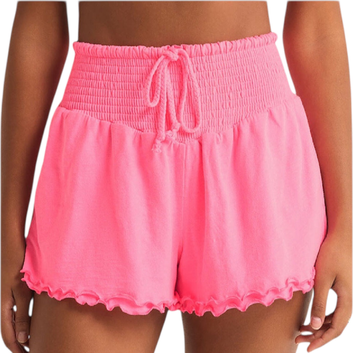 Z Supply Sun Dancer Short Neon Pink