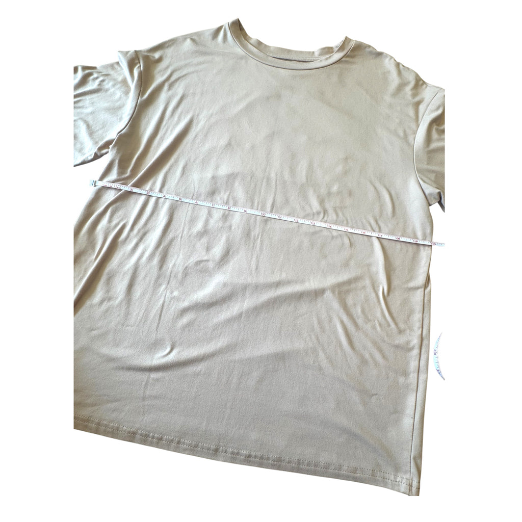 SHEIN Beige Graphic T-Shirt Size XS - RF