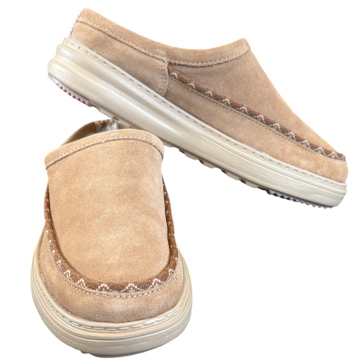 Hey Dude Remi Toastee Clog Suede Tan