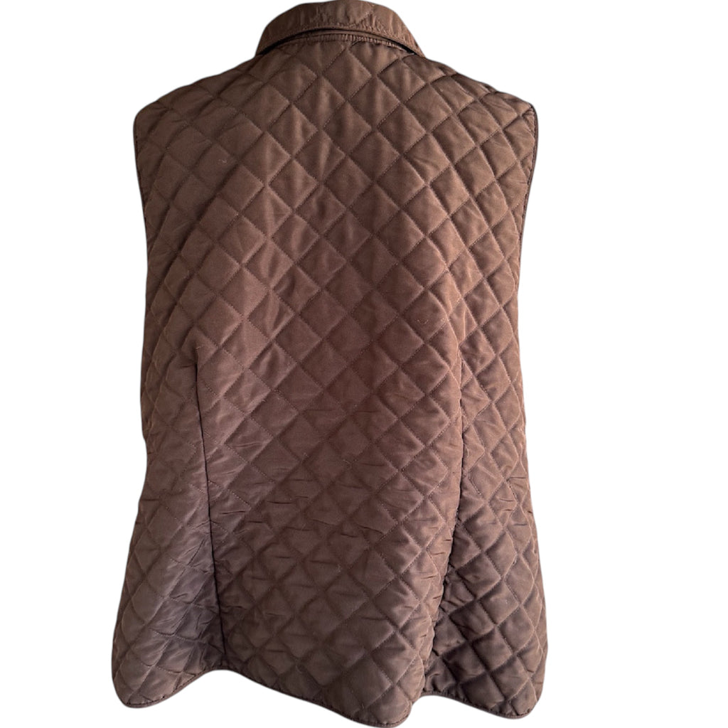 Chocolate Brown Vest Size 2X-RF
