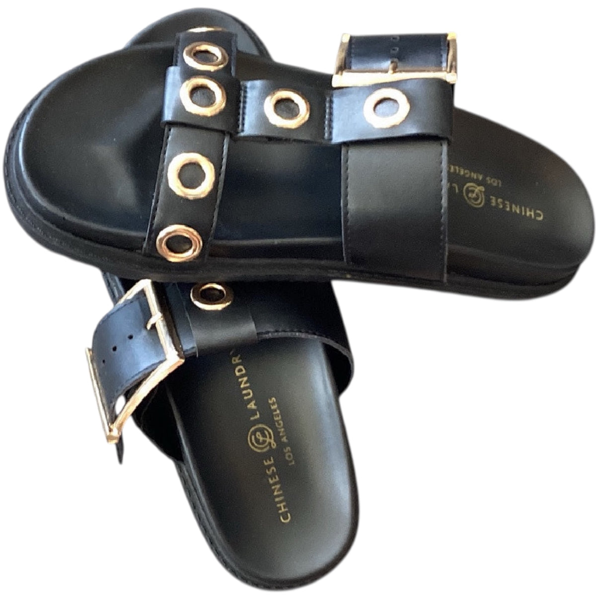 Chinese Laundry Women's Black Rozalia Sandals 8.5