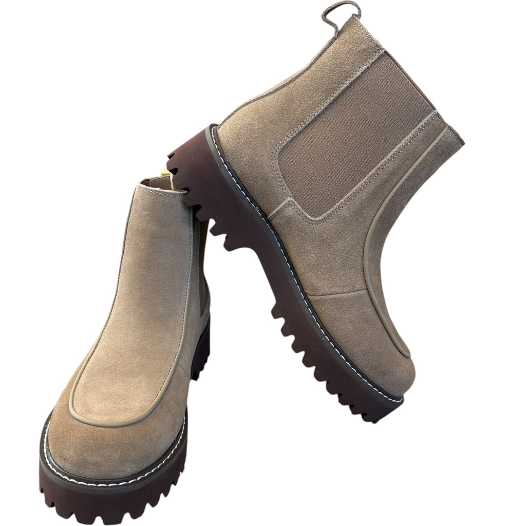 Project Cloud Jannie Lt Taupe Suede Boot
