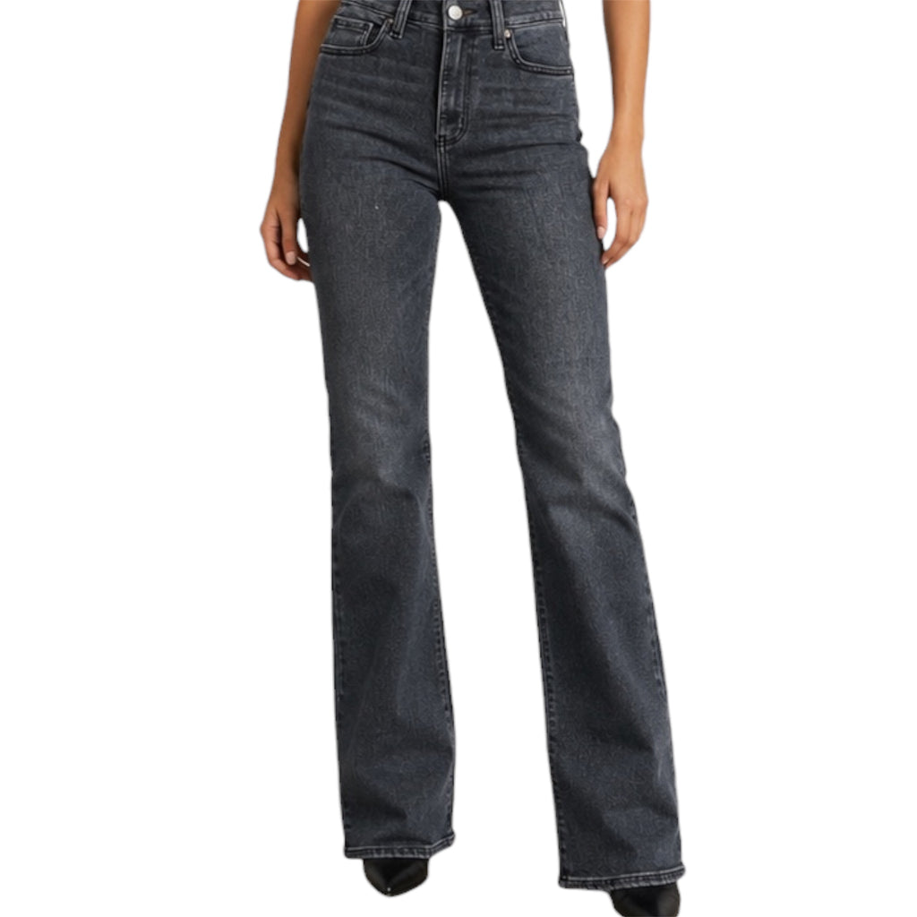 DAZE D00016225ZN Black Mid-Rise Bootcut Jeans Size 26 - RF