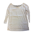 Gap Ivory 3/4 Sleeve Top Size Small - RF