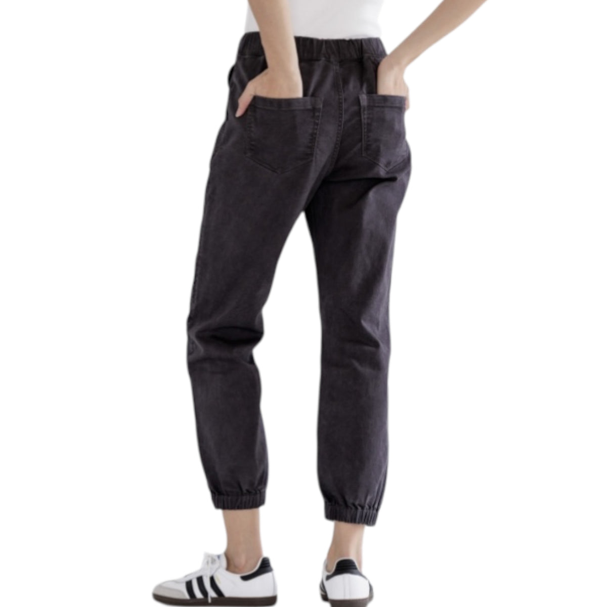 Mica Jogger Char Grey-Back View 