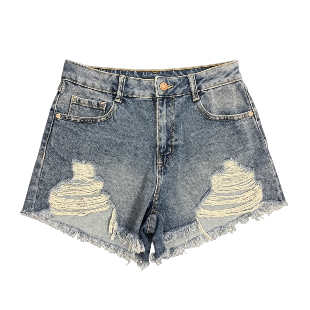 Sincerely Jules Super High-Rise Denim Shorts Size 5/27 - RF