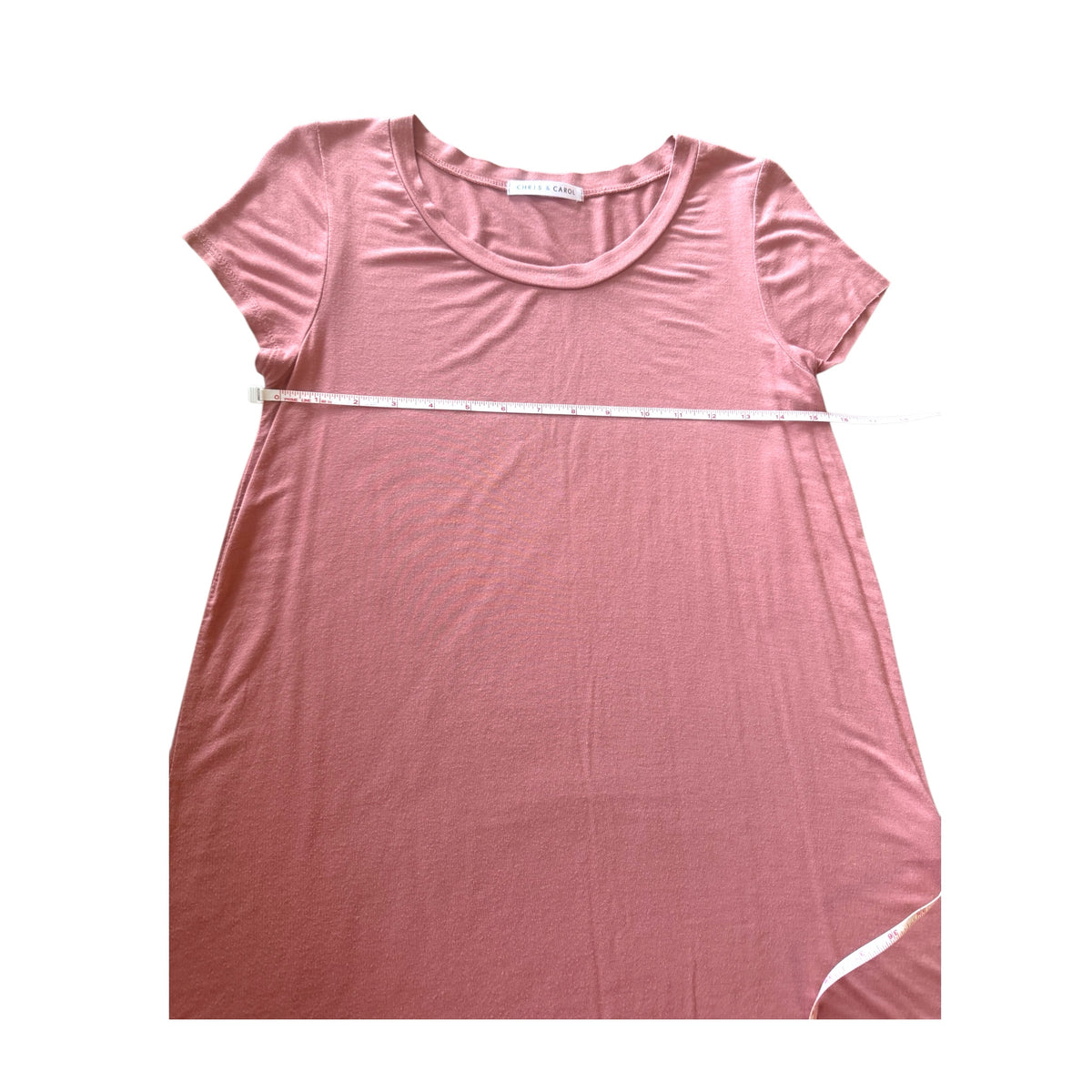 Chris & Carol Toasted Mauve Top Size Small - RF