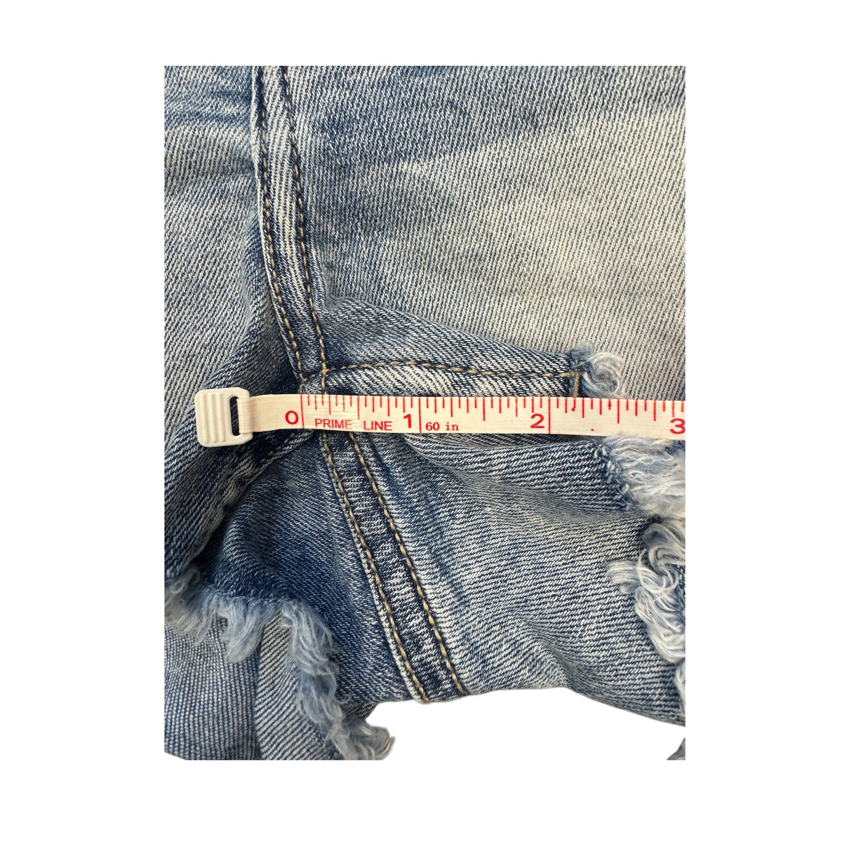 Sincerely Jules Super High-Rise Denim Shorts Size 5/27 - RF
