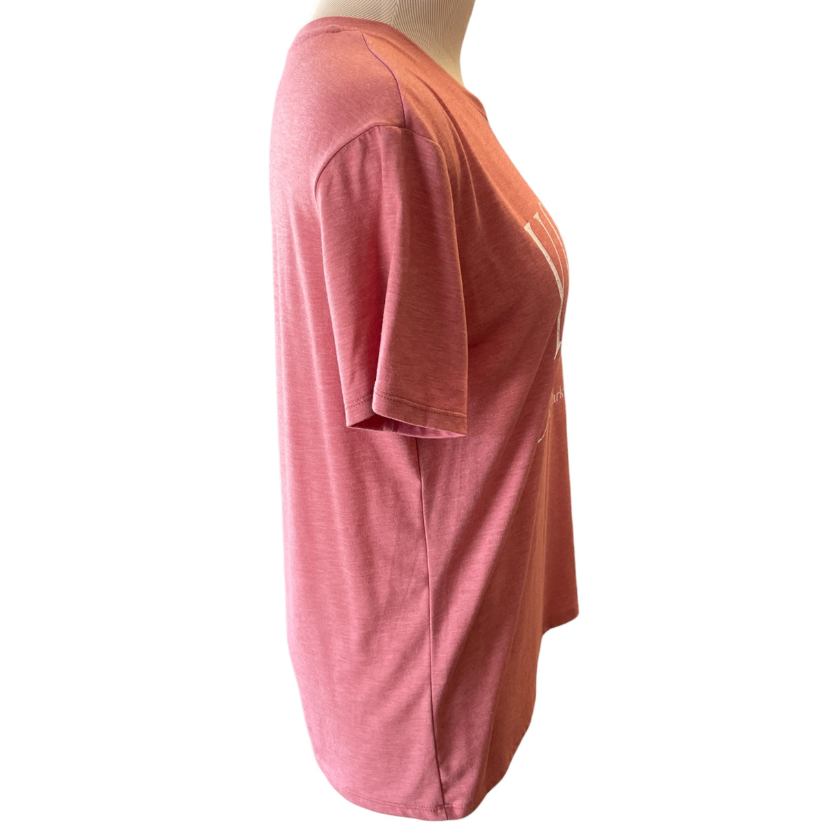 Oak & Trellis Dusty Rose Graphic Tee Size S - RF