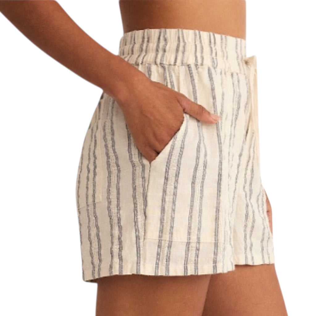 Z Supply Summerland Stripe Short Sea Salt