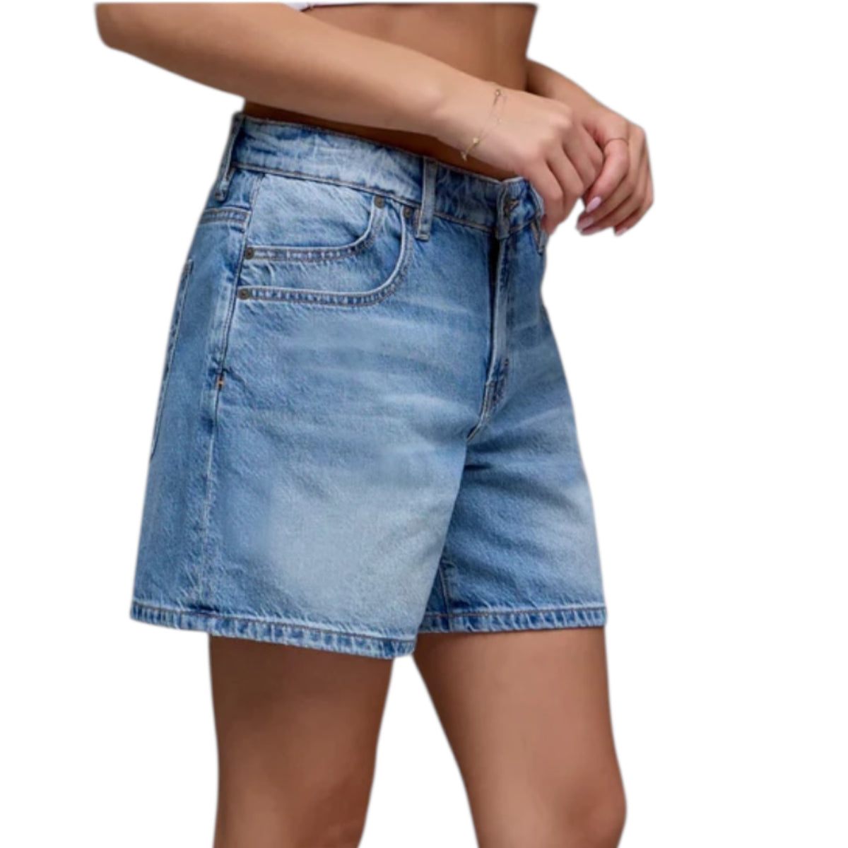 HD4381BA-M Denim Barrel Short
