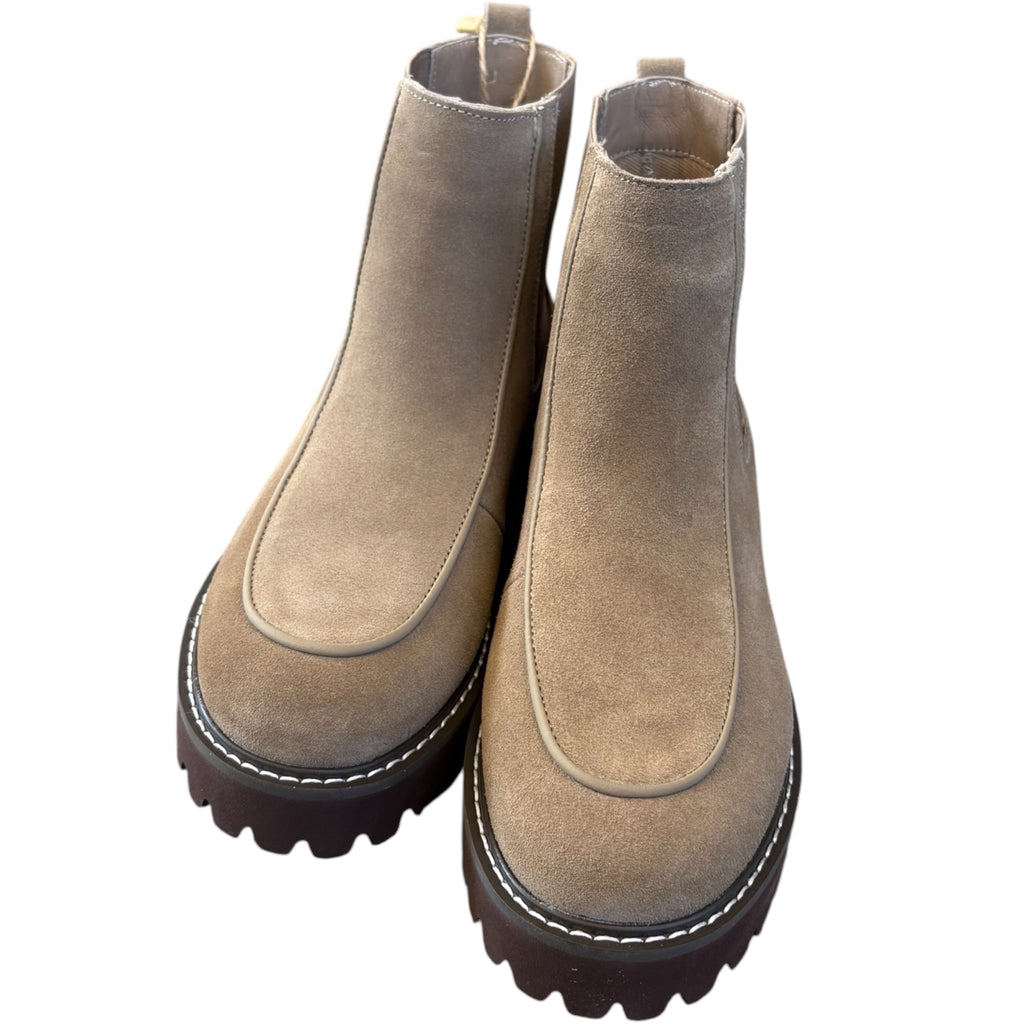 Project Cloud Jannie Lt Taupe Suede Boot