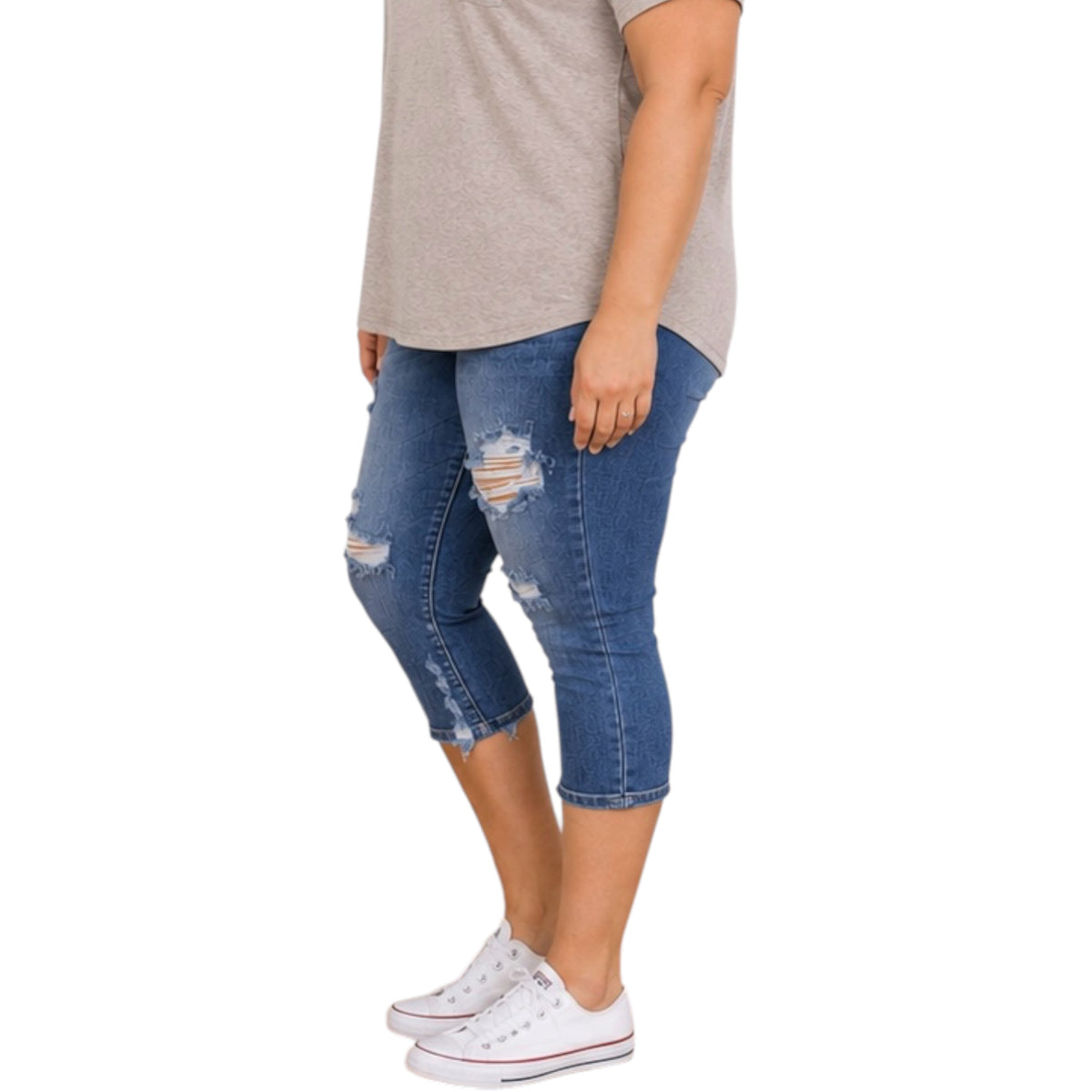 JB82269PL Plus M/R Skinny Capri