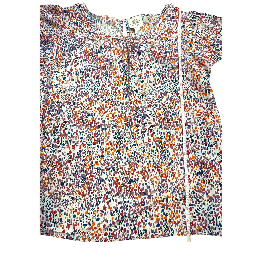 St. John's Bay Multi-Color Speckled Top Size Small - RF