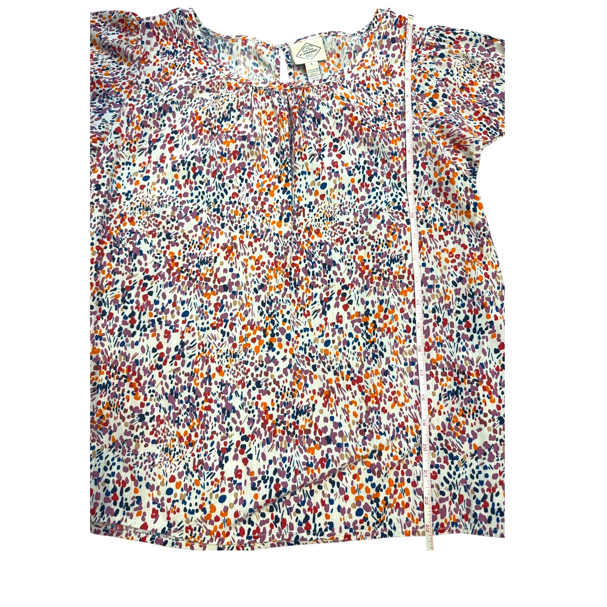 St. John's Bay Multi-Color Speckled Top Size Small - RF