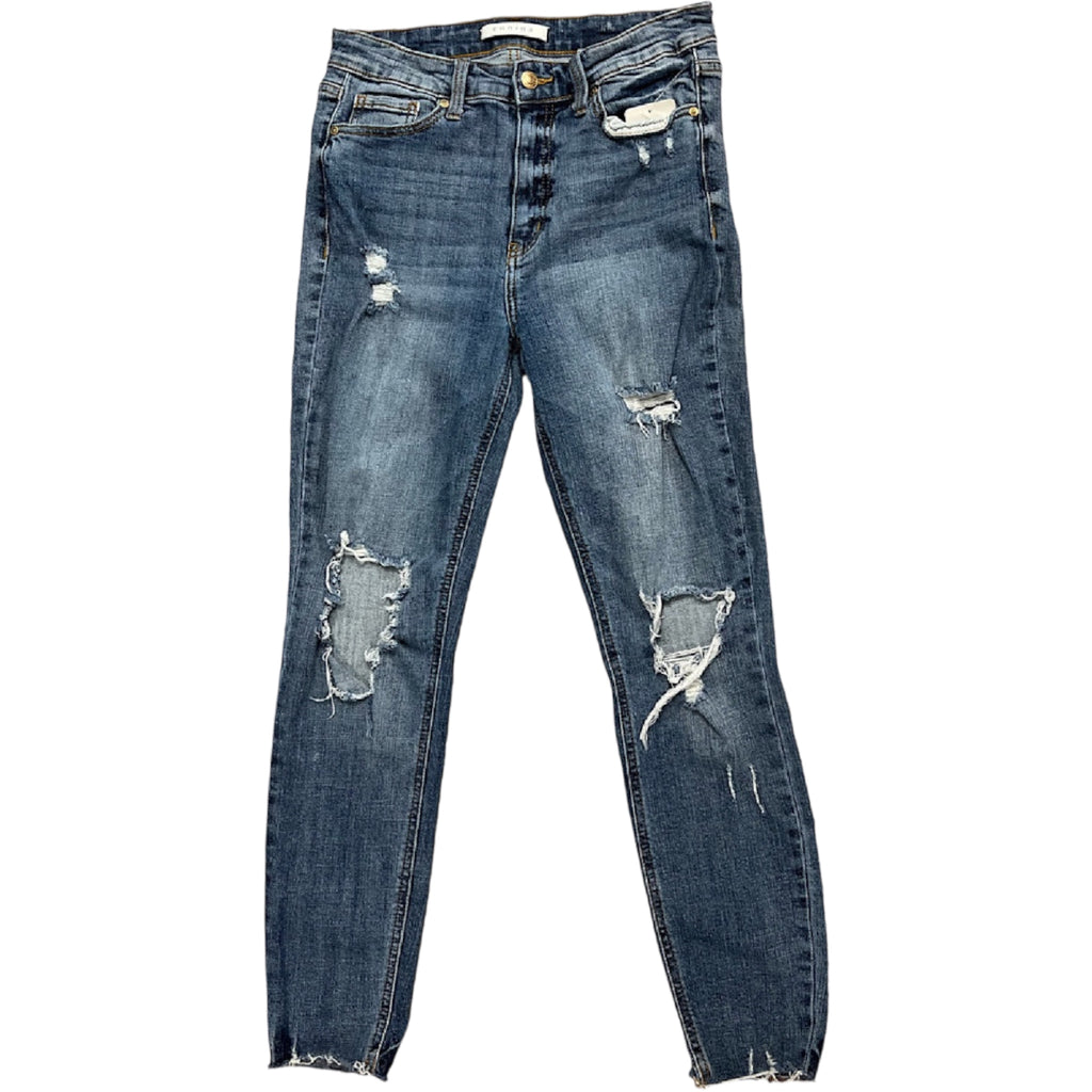 eunina E64010VIV High Rise Skinny Crop 9-RF