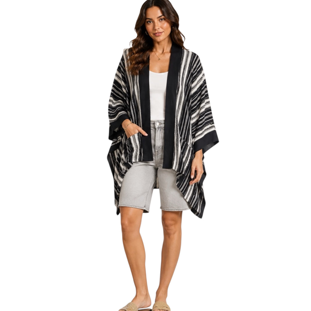 Mollie Kimono Stripe