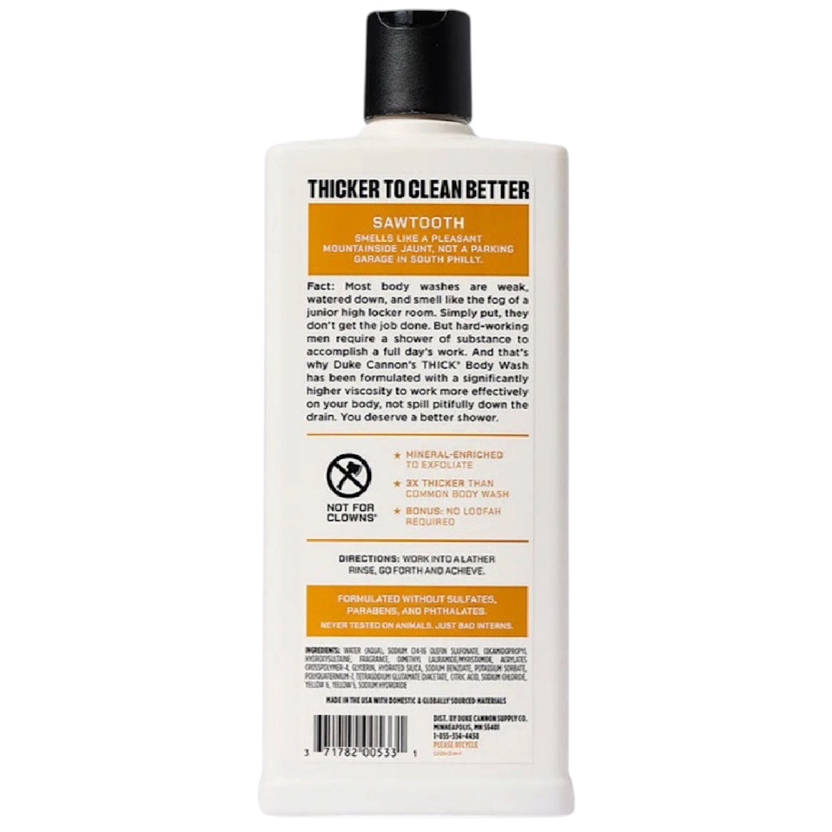 Duke Cannon Body Wash-Sawtooth