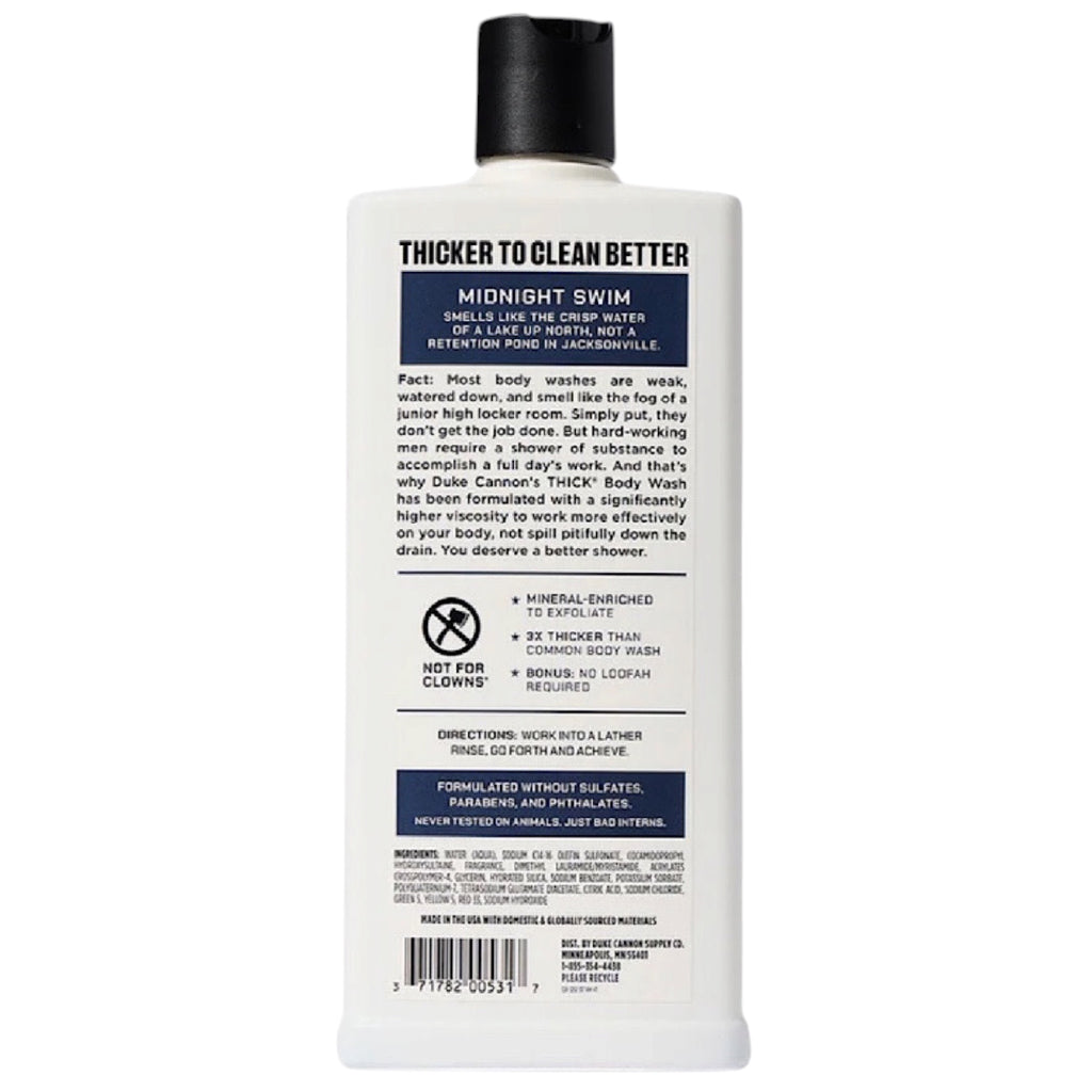 Duke Cannon Body Wash-Midnight Swim