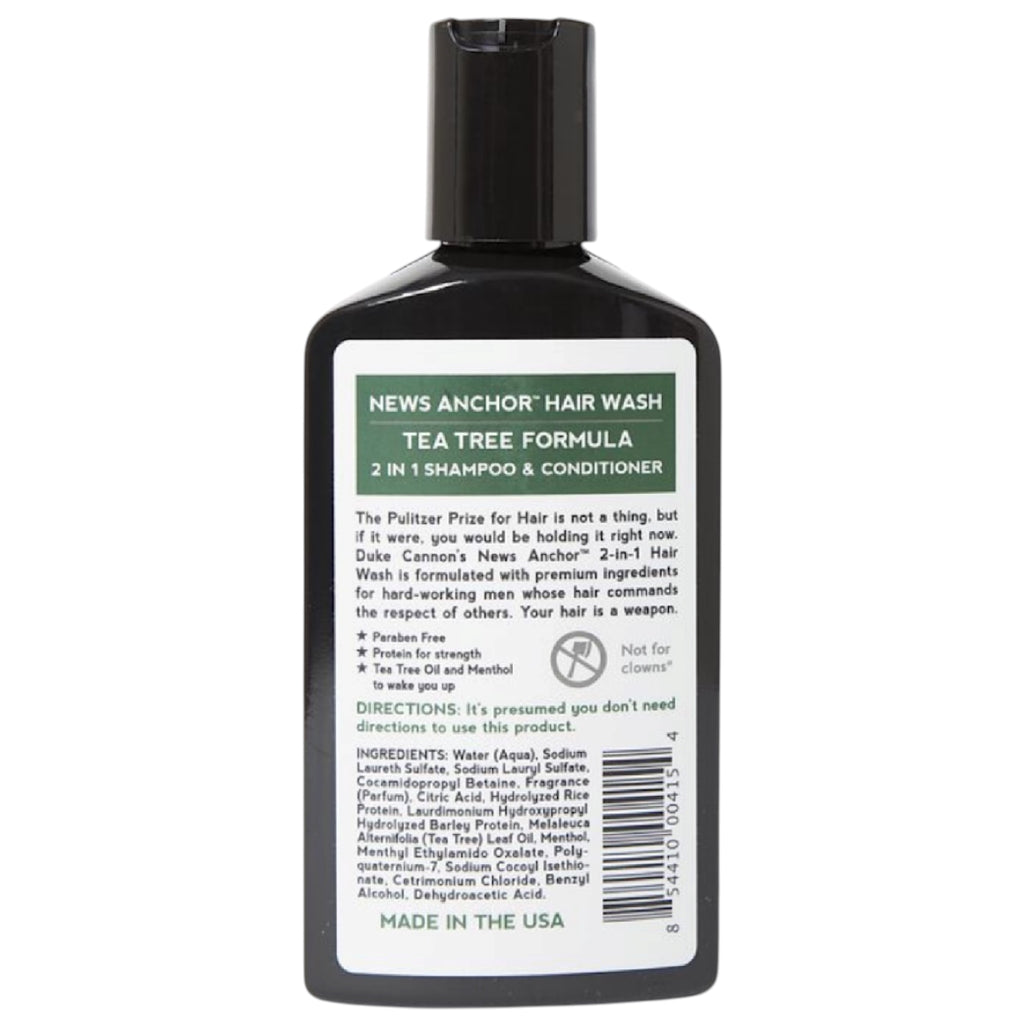 Duke Cannon Shampoo & Conditioner - Tea Tree