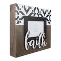 Wood 4x6 Photo Frame with Lift Letters