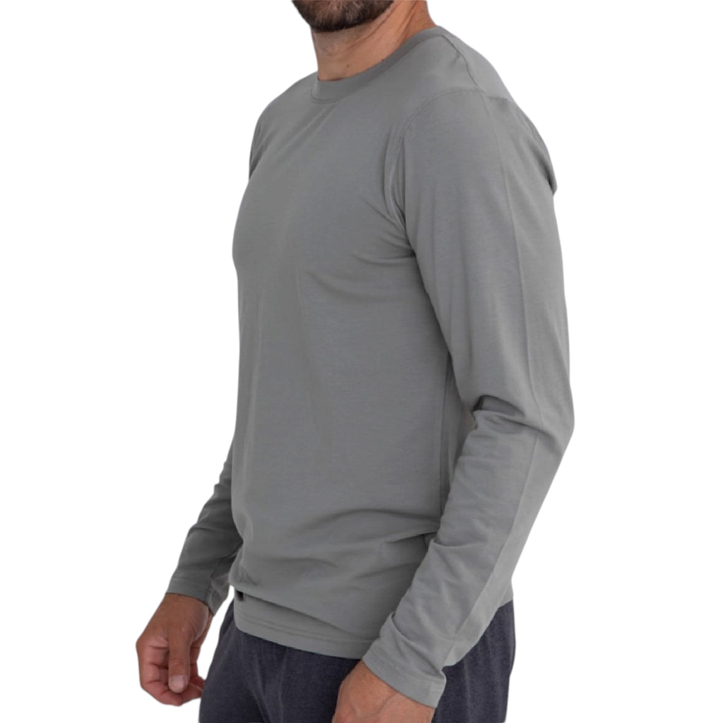 Men's Cotton Blend Long Sleeve Shirt