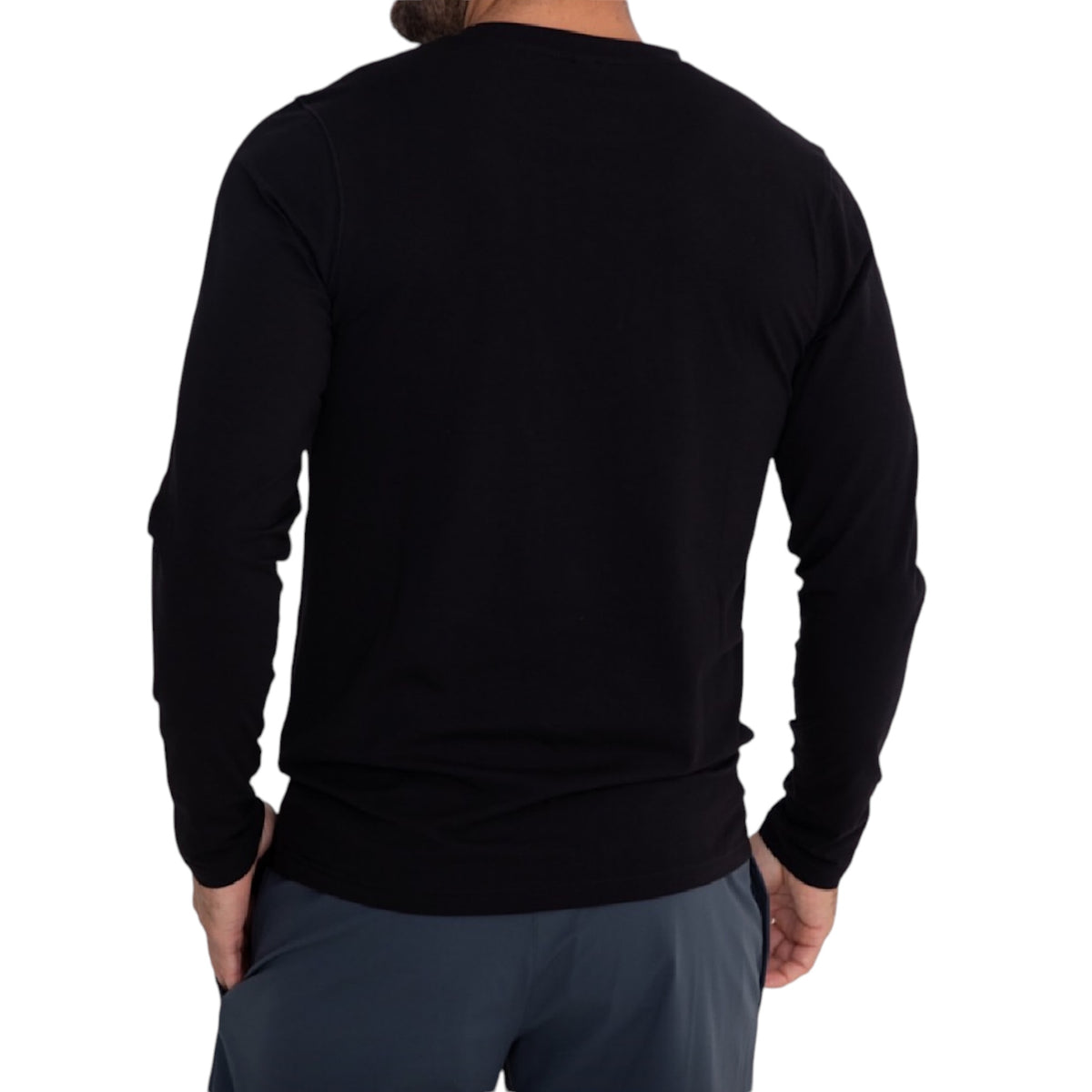 Men's Cotton Blend Long Sleeve Shirt
