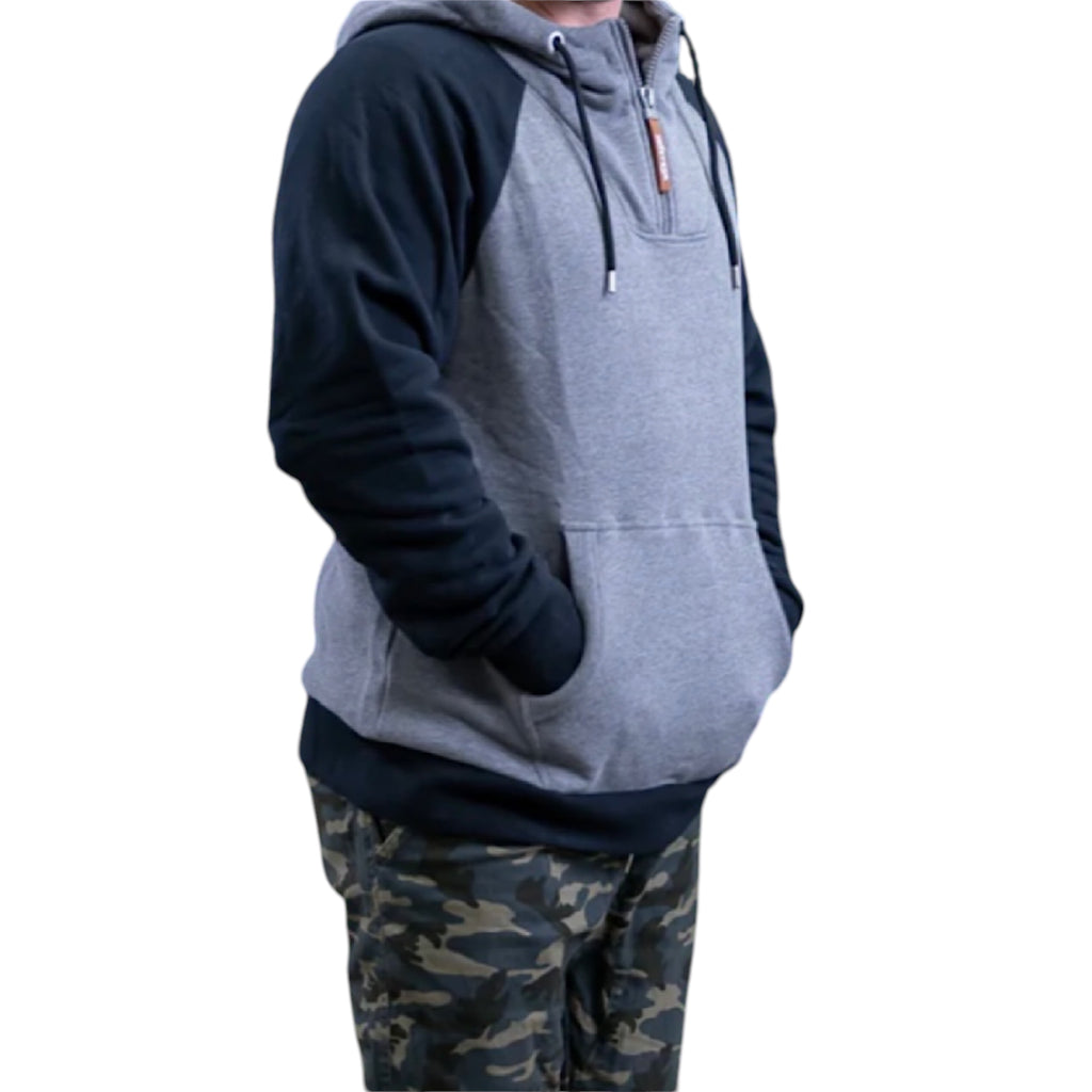 Wanakome Alani Dark Heather Grey Mens Hoodie