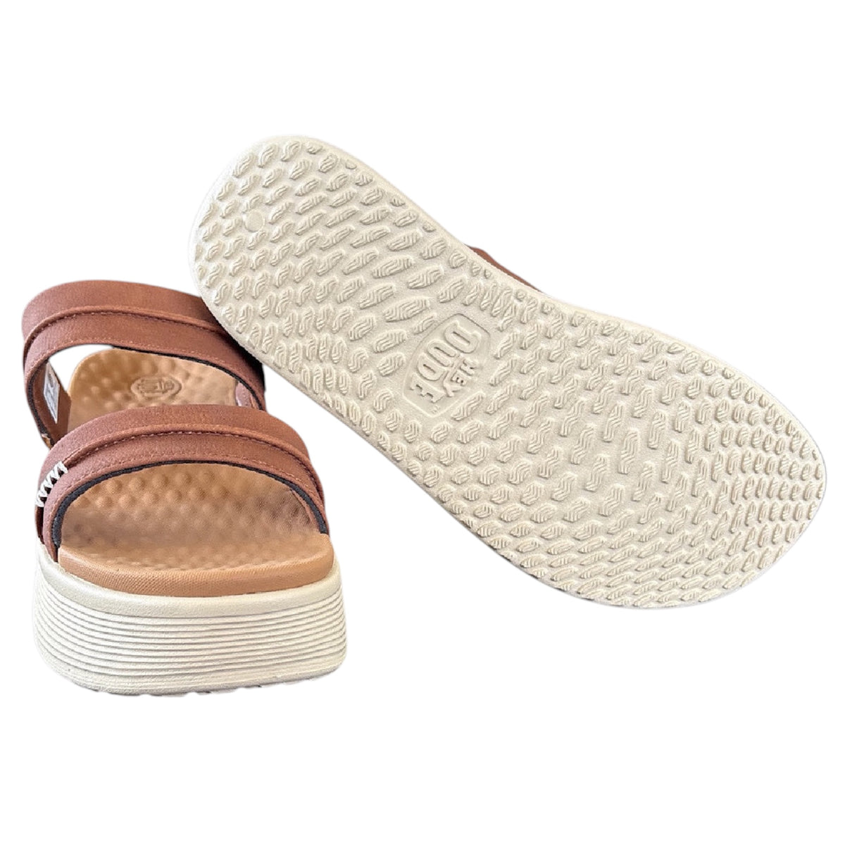 Hey Dude Austin Slide Classic Cognac