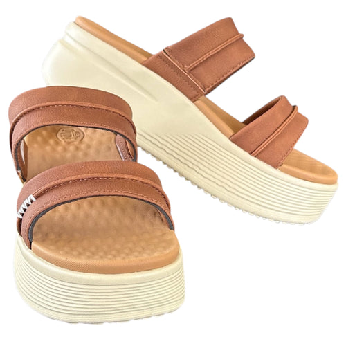 Hey Dude Austin Slide Classic Cognac
