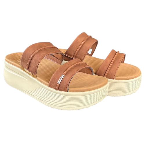 Hey Dude Austin Slide Classic Cognac