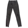 Judy Blue JB88137 Black Distressed Slim Fit Jeans Size 0/24-RF
