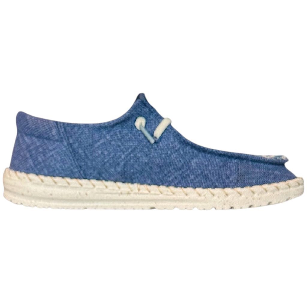 Hey Dude Wendy Funk Coastal Jute Navy Blazer 