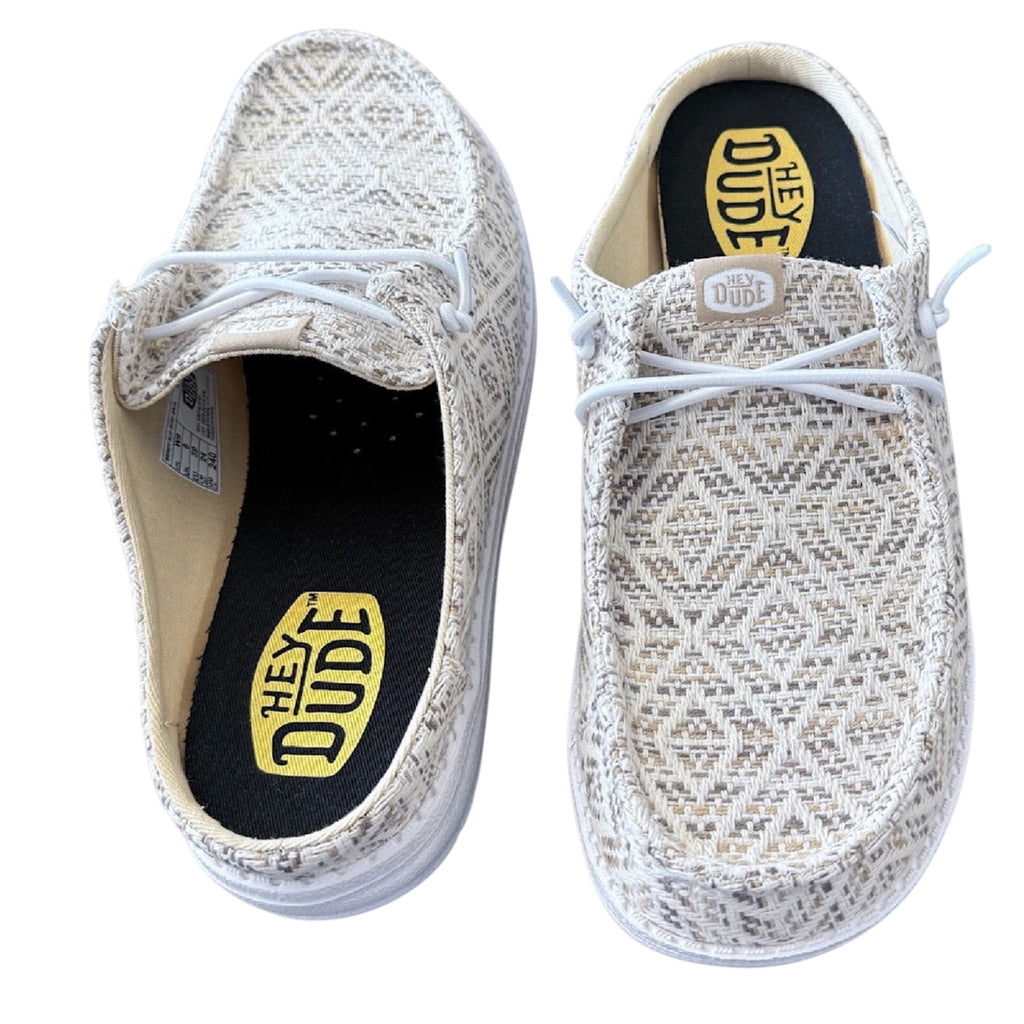 Hey Dude Wendy Slip Surf Baja Tan/Multi 