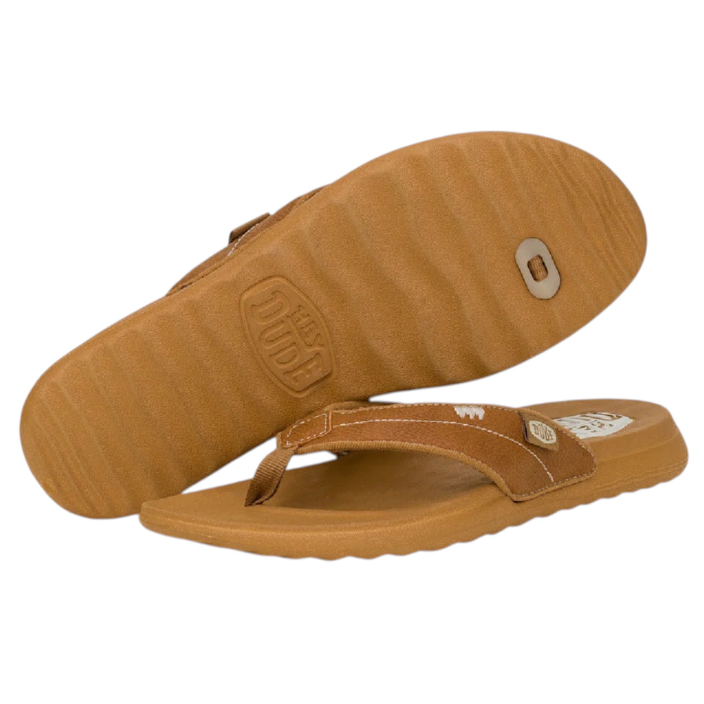 Hey Dude Christi Flip Classic Cognac